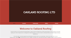 Desktop Screenshot of oaklandroofingltd.co.uk